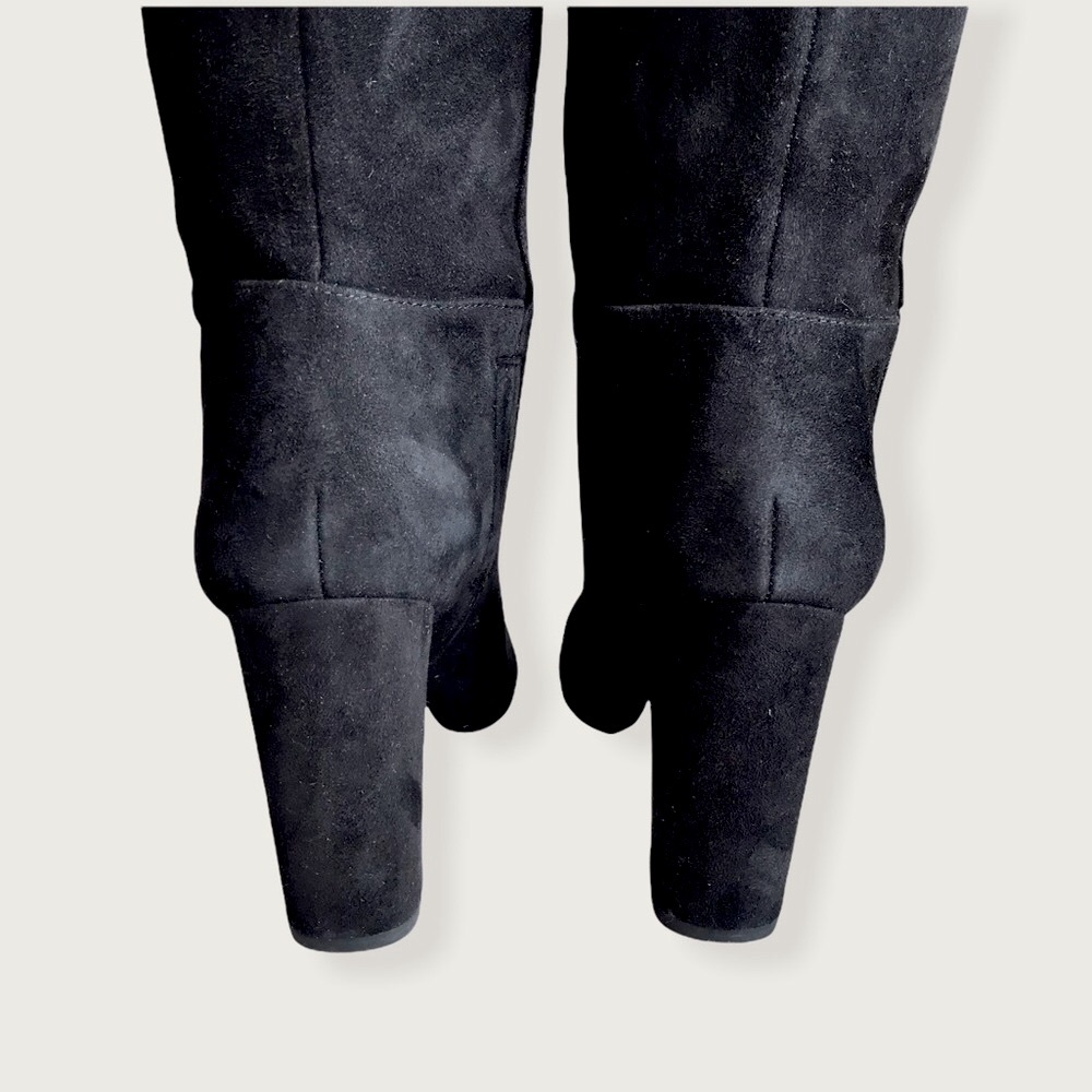 Sam Edelman Caprice Suede Trendy Knee-High Boots - Picture 13 of 16
